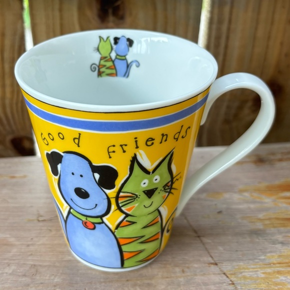 Inhesion | Dining | Good Friends Dog Cat Mug Manhattan Gallery By ...
